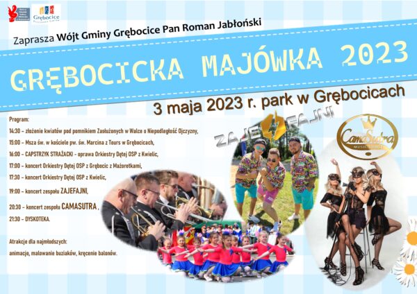 plakat - Grębocicka Majówka 2023