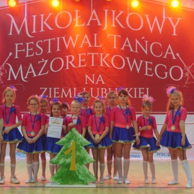 Mikołajkowy Festiwal Tańca Mażoretkowego na Ziemi Lubuskiej