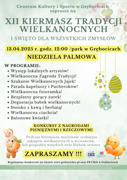 XII Kiermasz Tradycji Wielkanocnych