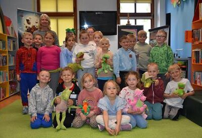 Legenda o Smoku Wawelskim zajęcia w Bibliotece