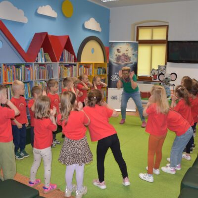 Legenda o Smoku Wawelskim zajęcia w Bibliotece