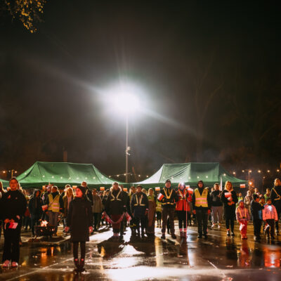 Nocny Marszobieg Pokoleń ,, Światło dla Niepodległej