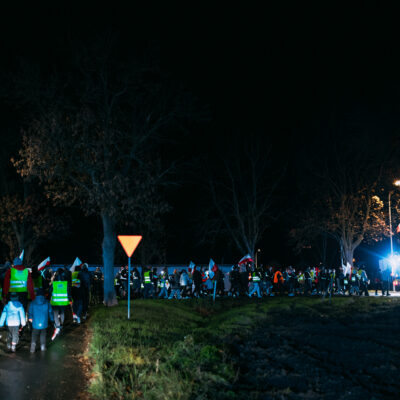 Nocny Marszobieg Pokoleń ,, Światło dla Niepodległej