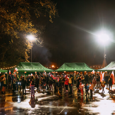 Nocny Marszobieg Pokoleń ,, Światło dla Niepodległej