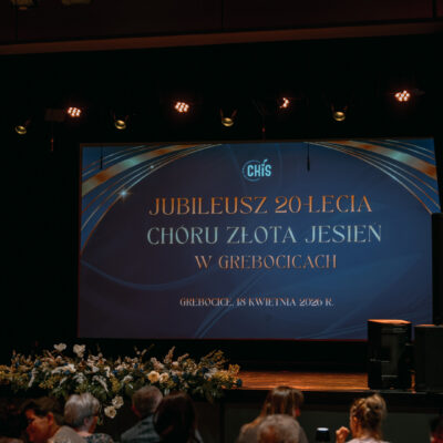 Jubileusz 20 lecia Chóru Klubu Seniora Złota Jesień -prezentacja