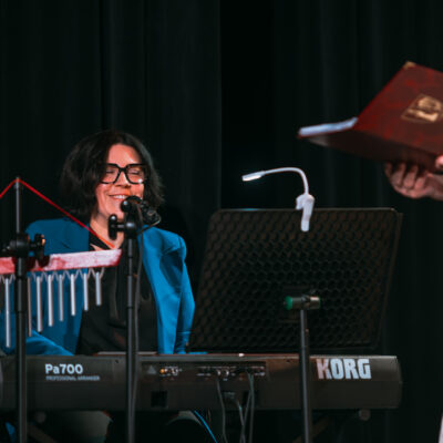 Pani Katarzyna Czajkowska-instruktor chóru