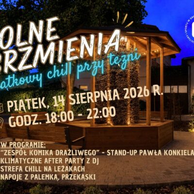 SOLNE BRZMIENIE piątkowy chill pod tężnią
